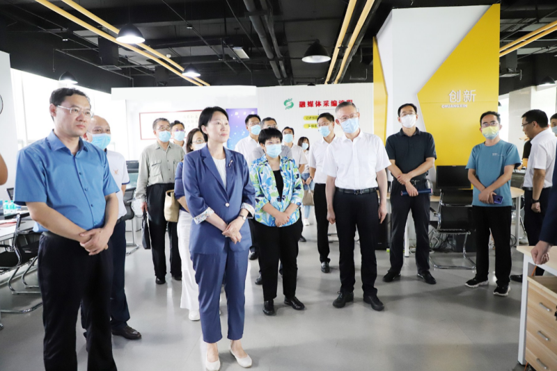 國家廣播電視總局副局長、黨組成員孟冬調研壽光云