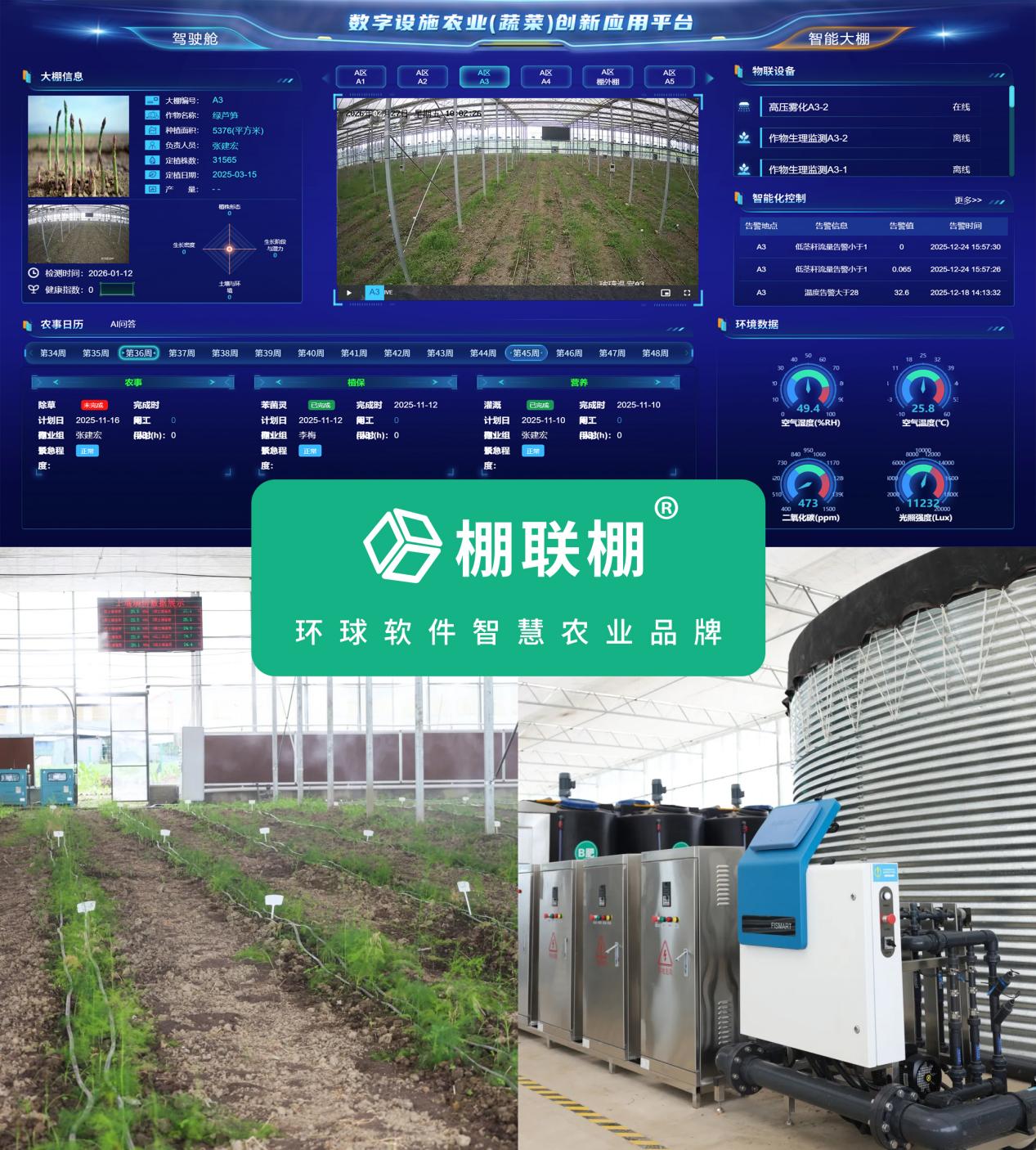 數(shù)智賦能 環(huán)球軟件助天府蘆筍“鮮”出圈